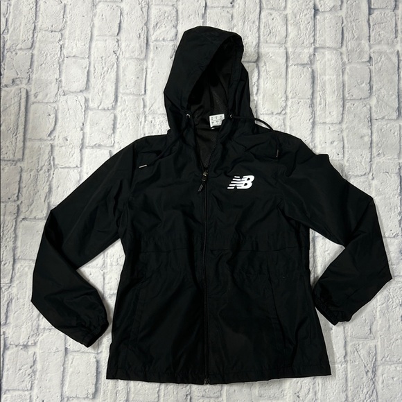 New Balance Jackets & Blazers - New Balance Black Windbreaker Jacket
